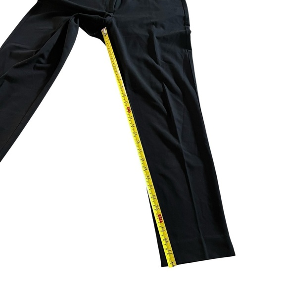 Cleo Women’s Black Stretch Dress Pants Size 6 Mid Rise Slim Tapered Workwear - Picture 7 of 10